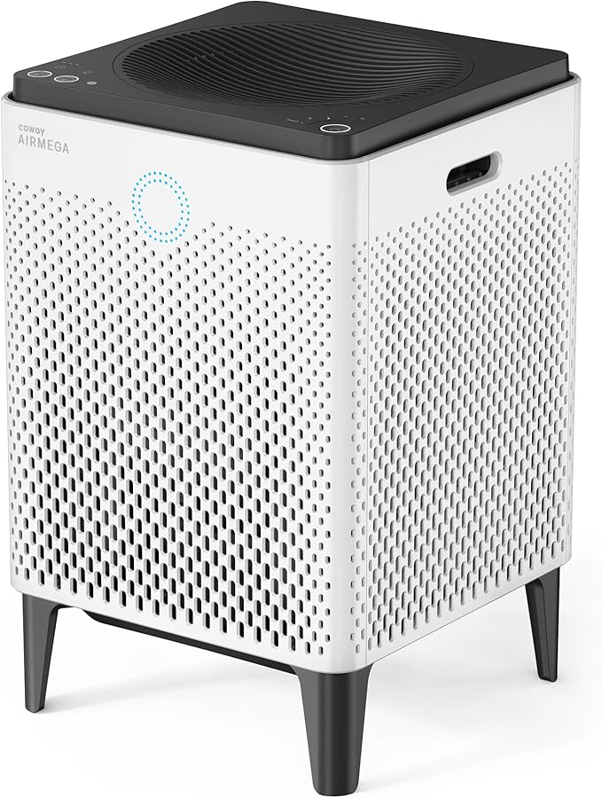 Coway AP-2015F Airmega 400 Smart Air Purifier, Covers 1,560 sq ft, True HEPA with Smart Technology, White