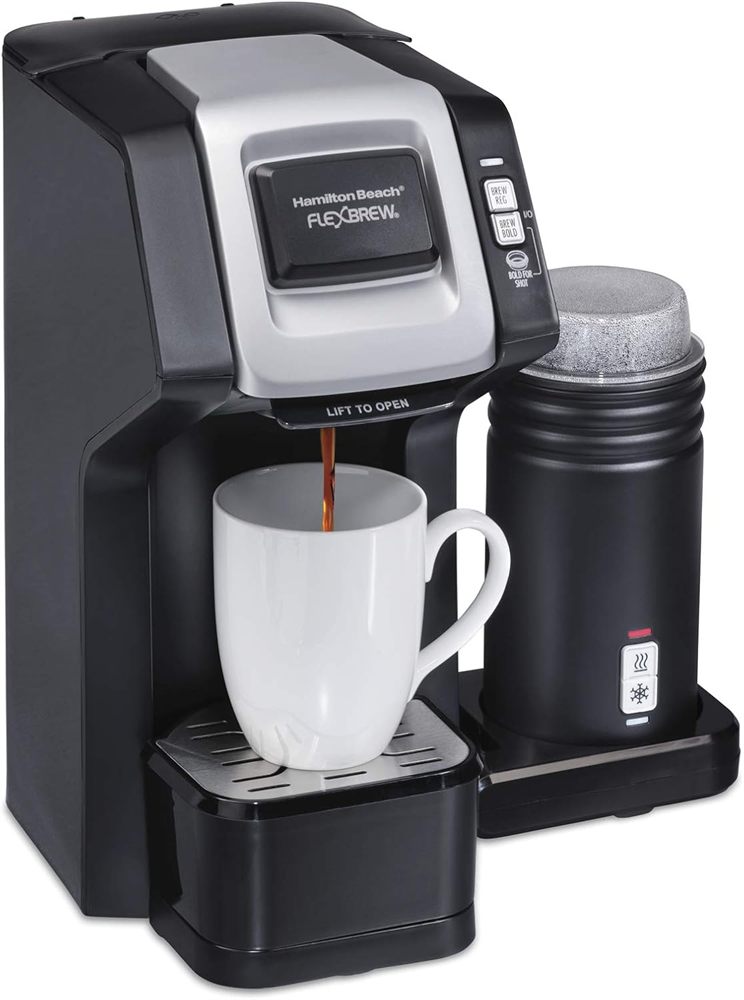 Hamilton Beach FlexBrew Single-Serve with Milk Frother
