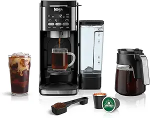 Ninja DualBrew Pro Hot and Iced Coffee Maker with K-Cup Pod Support