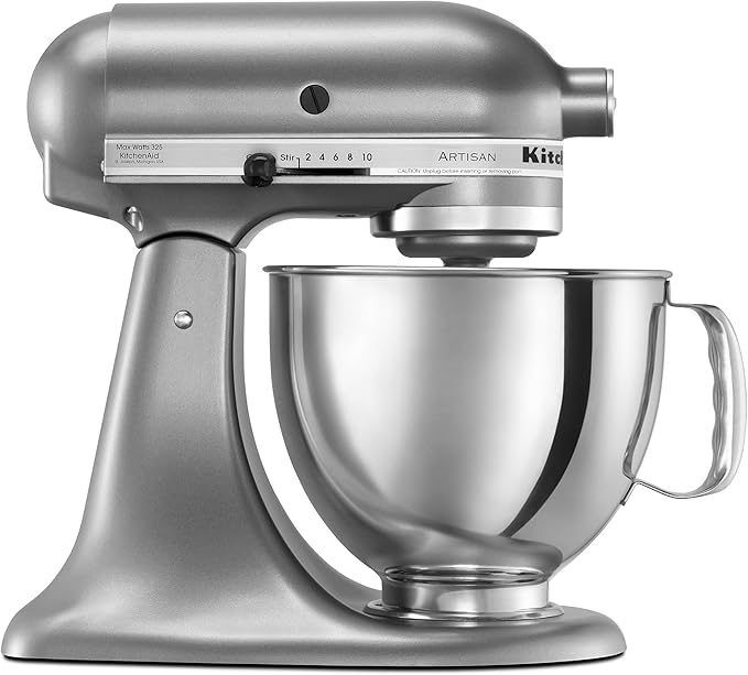 KitchenAid Artisan Series 5 Quart Tilt Head Stand Mixer with Pouring Shield KSM150PS