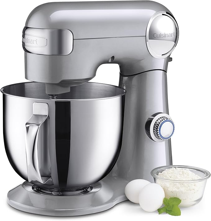 Cuisinart SM-50BC 5.5 Quart Stand Mixer Silver