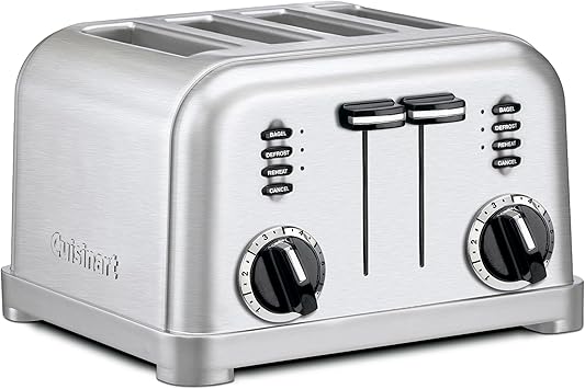 Cuisinart CPT-180 4 Slice Compact Stainless Steel Toaster