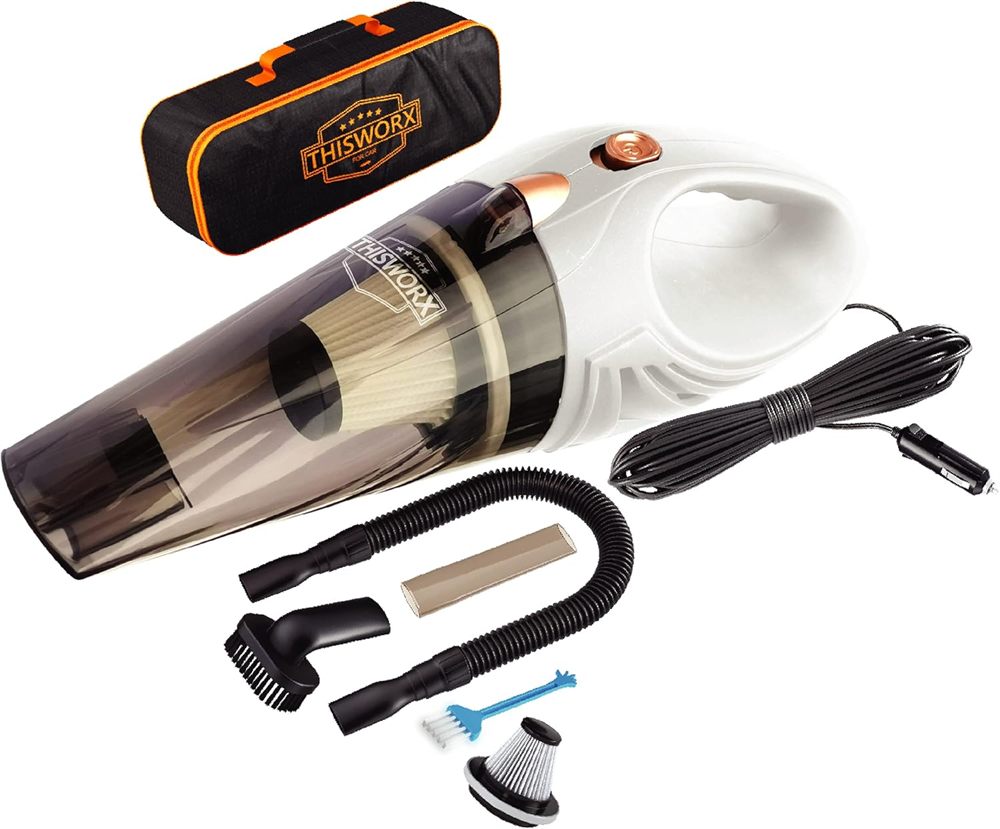 ThisWorx Car Vacuum TWC-01 White