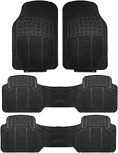 FH Group Heavy Duty Universal Rubber Floor Mats