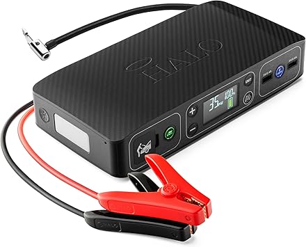 HALO Bolt Air 58830 Portable Car Jump Starter