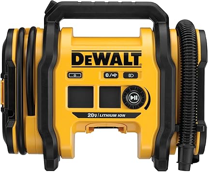 DEWALT Tire Inflator Portable Air Compressor 20V MAX DCC020IB