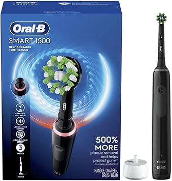 Oral-B Smart 1500 Electric Power Rechargeable Toothbrush