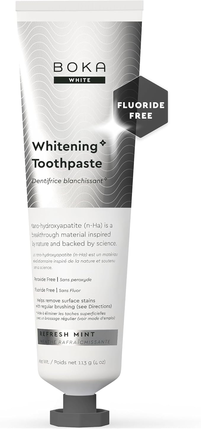 Boka Fluoride-Free Nano-Hydroxyapatite Toothpaste Refresh Mint