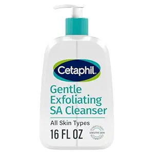 Cetaphil Gentle Exfoliating SA Cleanser 16 Oz Pump