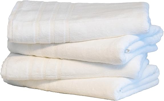 Mosobam Luxury Turkish 4 Piece Bath Towels 700 GSM