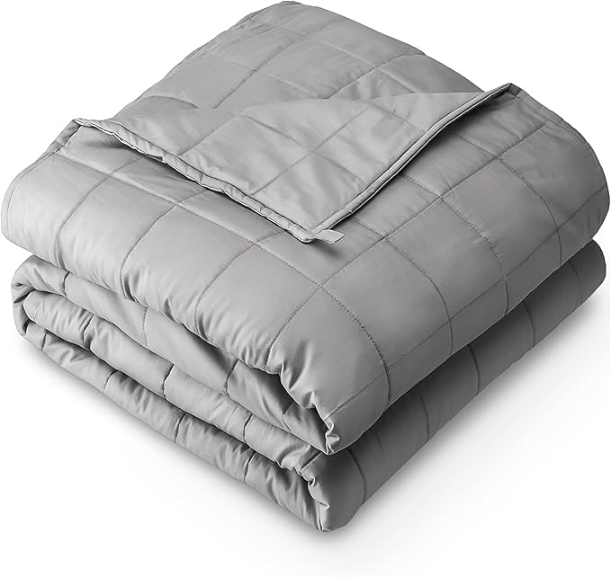 Bare Home 17 lb Cotton Weighted Blanket