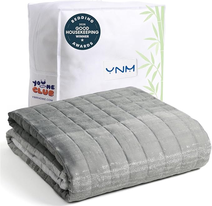 YnM Cooling 20 lb Weighted Blanket Queen