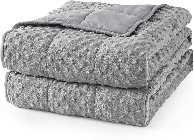 Mr. Sandman 15 lb Cooling Minky Weighted Blanket