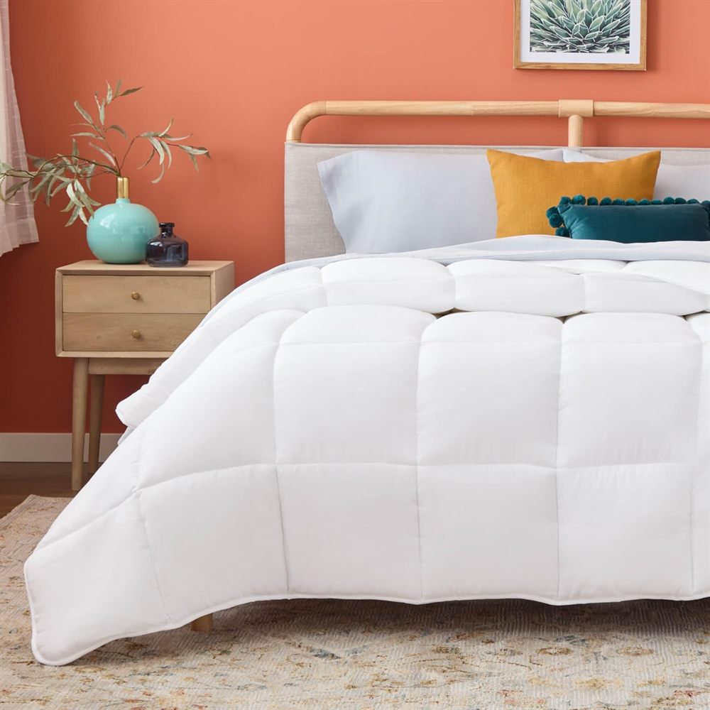 Linenspa White Down Alt Comforter Queen
