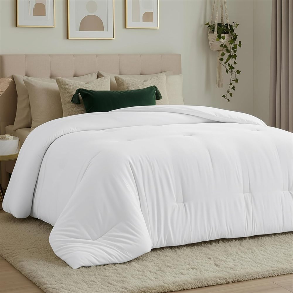 Utopia Bedding Comforter Twin White