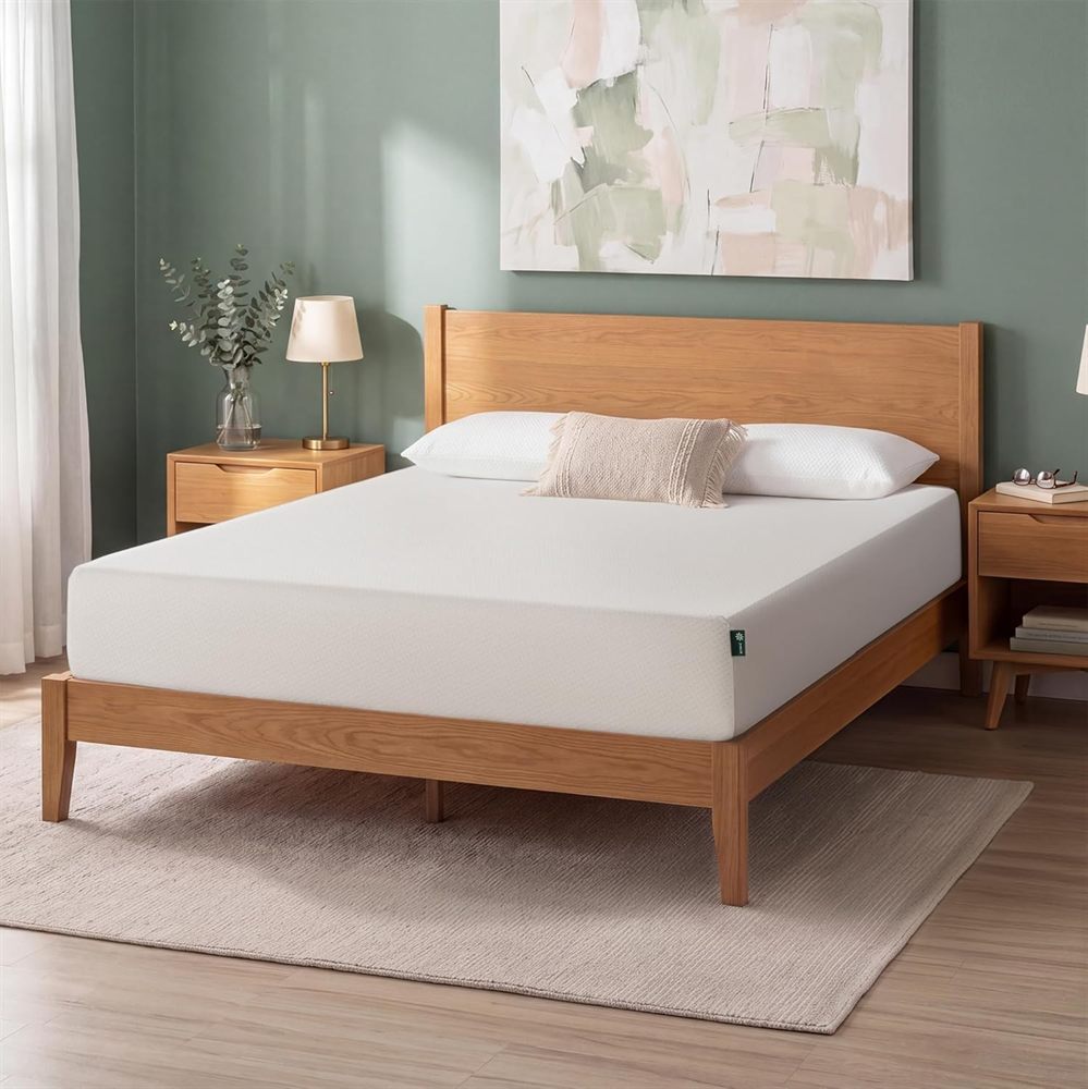 Zinus 12-Inch King Green Tea Memory Foam