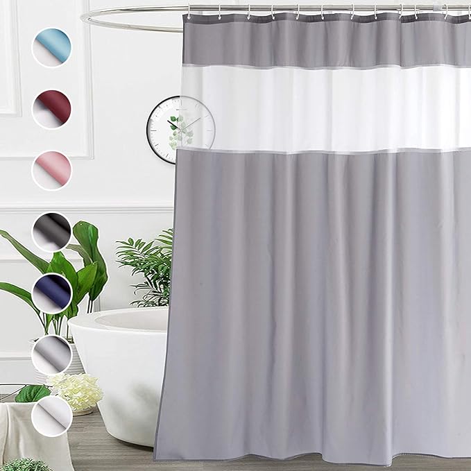 UFRIDAY Hotel Quality Fabric Shower Curtain