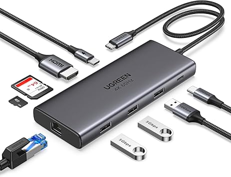 UGREEN Revodok Pro 109 USB-C Hub 9-in-1 with 4K HDMI