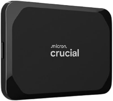 Crucial X9 2TB Portable SSD up to 1050 MB/s