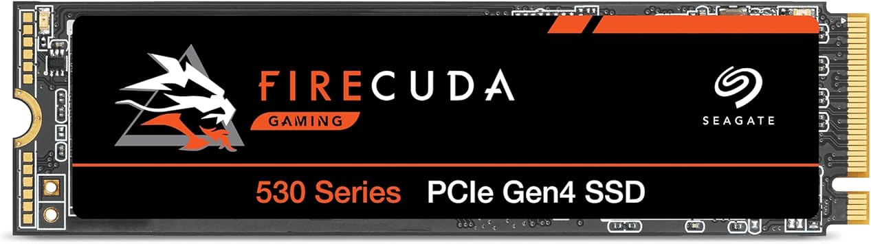 Seagate FireCuda 530 1TB PCIe Gen4 NVMe SSD