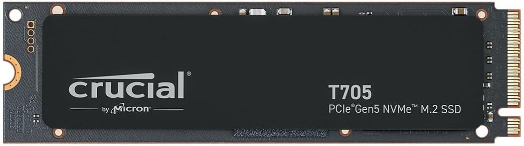 Crucial T705 1TB PCIe Gen5 NVMe SSD