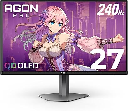 AOC Agon Pro 27 QD-OLED 240Hz Gaming Monitor