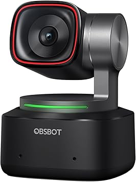 OBSBOT Tiny 2 4K AI Tracking PTZ Webcam