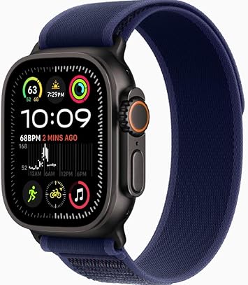 Apple Watch Ultra 2 49mm GPS+Cellular Blue Trail Loop Renewed