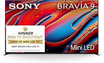 Sony Bravia 9 65 Inch Mini LED QLED 4K Smart Google TV K-65XR90